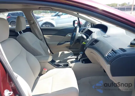 2012 Honda Civic Ex z USA, uszkodzony, nr VIN 19XFB2F80CE301540